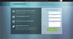 Desktop Screenshot of molodost.com